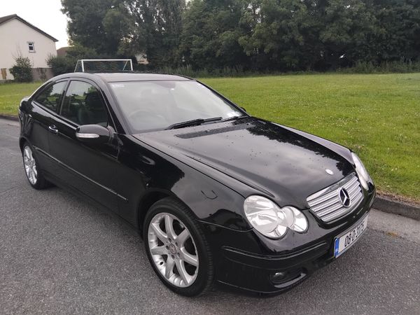 Mercedes-Benz C-Class Coupe, Petrol, 2008, Black