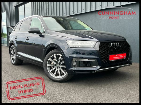 Audi Q7 SUV, Diesel Plug-in Hybrid, 2017, Blue