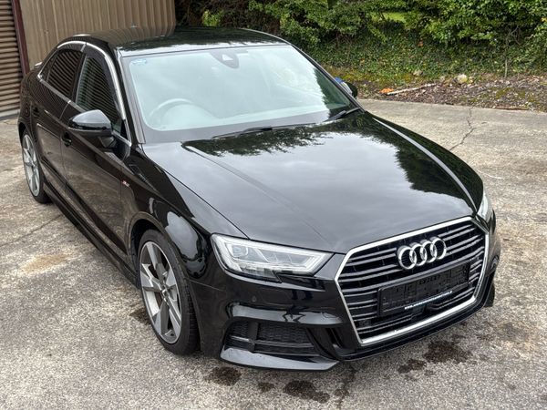 Audi A3 Saloon, Petrol, 2018, Black