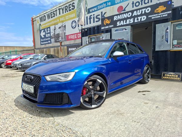 Audi RS3 Hatchback, Petrol, 2016, Blue