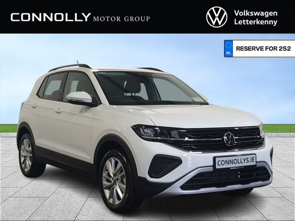 Volkswagen T-Cross SUV, Petrol, 2025, White