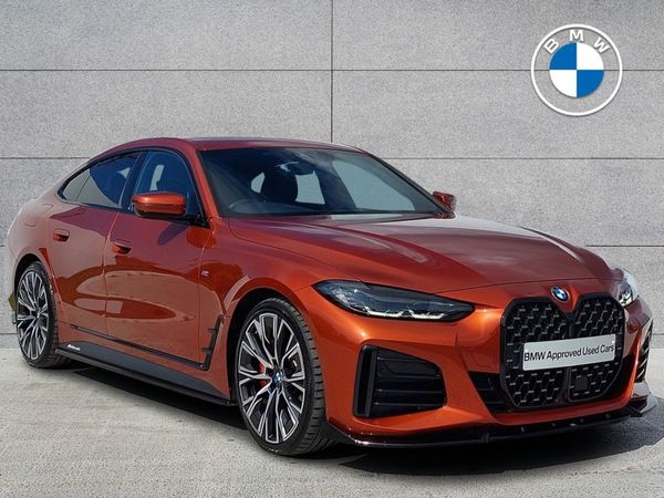 BMW 4-Series Saloon, Diesel, 2022, Orange
