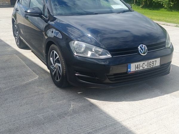 Volkswagen Golf Hatchback, Diesel, 2014, Black