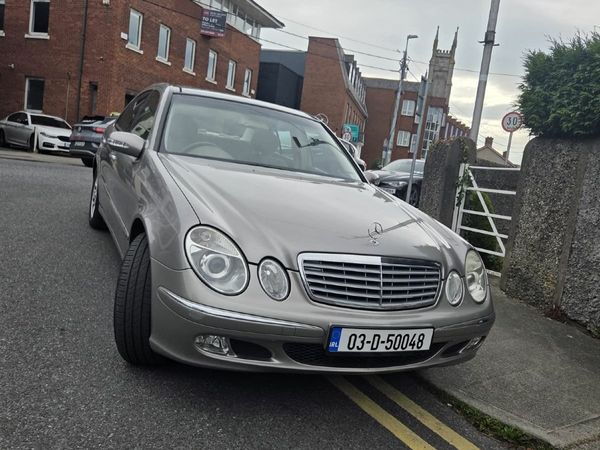 Mercedes-Benz E-Class Saloon, Petrol, 2003, Silver