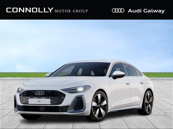 Audi A5 Saloon, Hybrid, 2025, White
