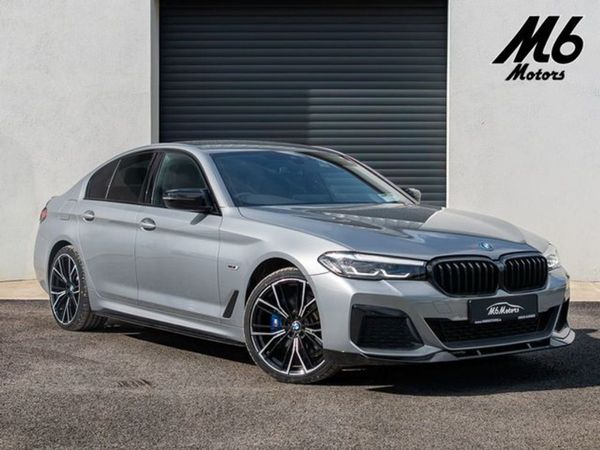 BMW 5-Series Saloon, Hybrid, 2023, Grey