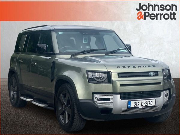 Land Rover Defender SUV, Petrol Plug-in Hybrid, 2021, Green