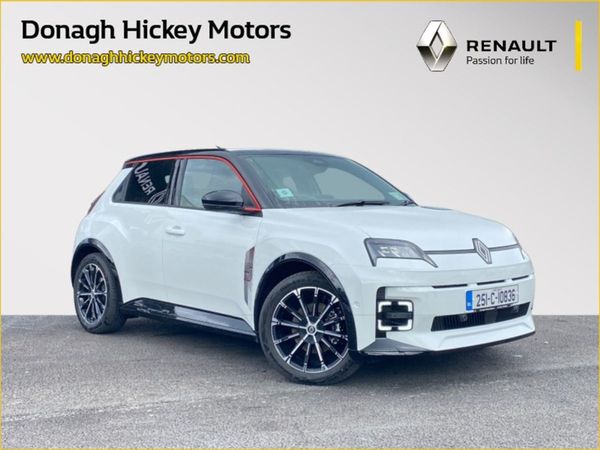 Renault 5 Hatchback, Electric, 2025, White