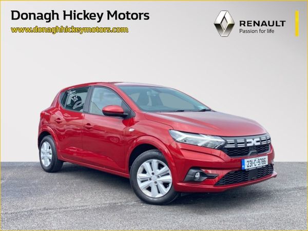 Dacia Sandero Hatchback, Petrol, 2023, Red