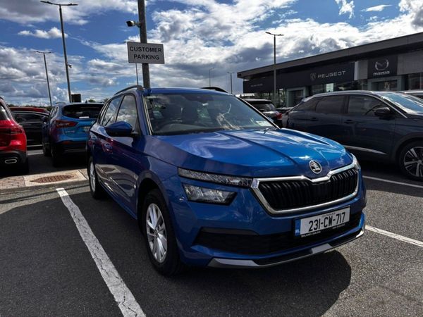 Skoda Kamiq Hatchback, Petrol, 2023, Blue