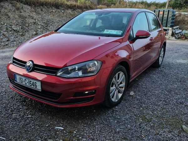 Volkswagen Golf Estate, Diesel, 2015, Red