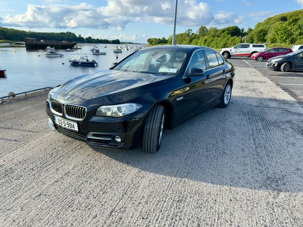 BMW 5-Series Saloon, Diesel, 2013, Black