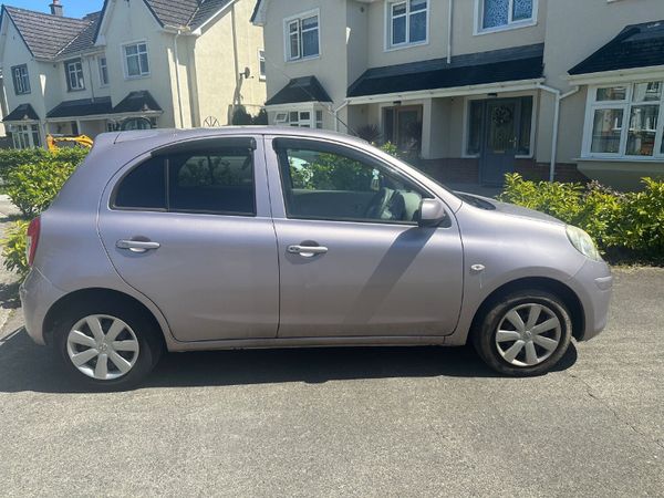 Nissan March Hatchback, Petrol, 2012, Purple