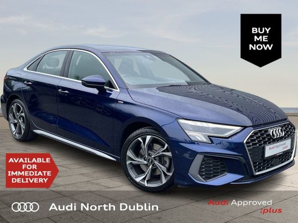 Audi A3 Saloon, Petrol, 2021, Blue