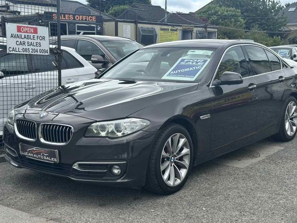 BMW 5-Series Saloon, Diesel, 2016, Brown