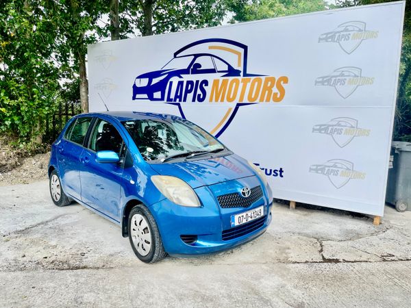 Toyota Yaris Hatchback, Petrol, 2007, Blue