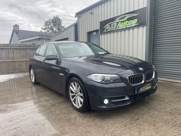 BMW 5-Series Saloon, Diesel, 2014, Grey