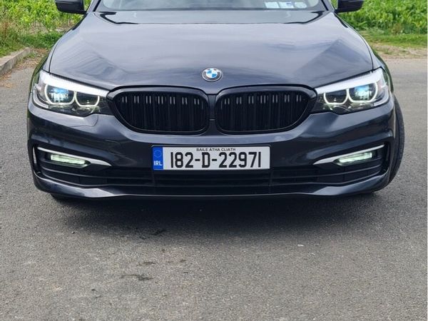 BMW 5-Series Saloon, Diesel, 2018, Grey