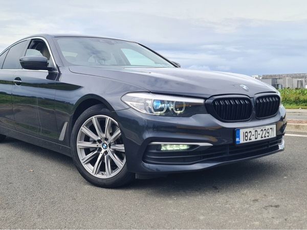 BMW 5-Series Saloon, Diesel, 2018, Grey