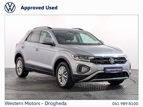 Volkswagen T-Roc SUV, Petrol, 2023, Silver