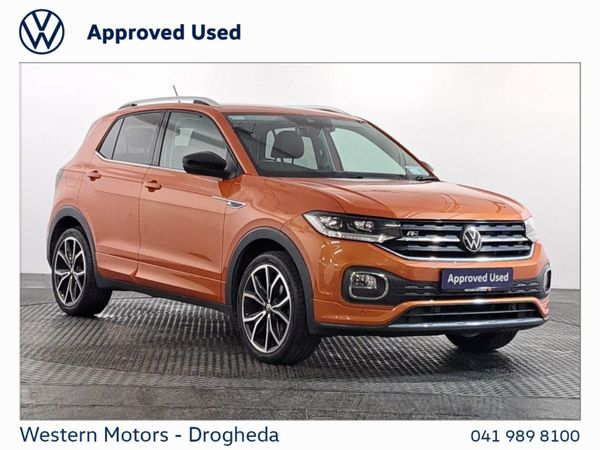 Volkswagen T-Cross Crossover, Petrol, 2023, Orange