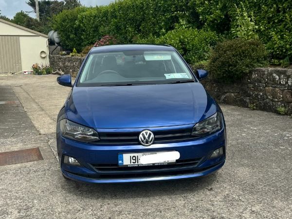 Volkswagen Polo Hatchback, Petrol, 2019, Blue