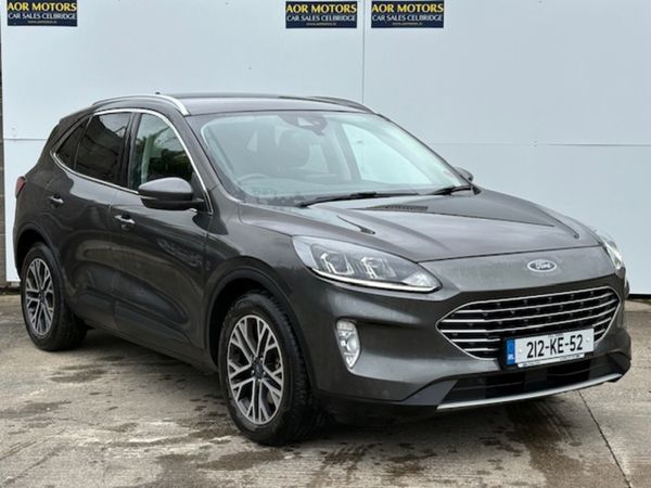 Ford Kuga SUV, Petrol Plug-in Hybrid, 2021, Grey