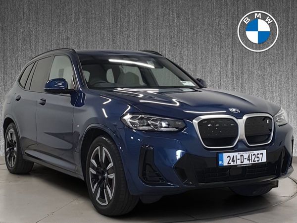 BMW iX3 SUV, Electric, 2024, Blue