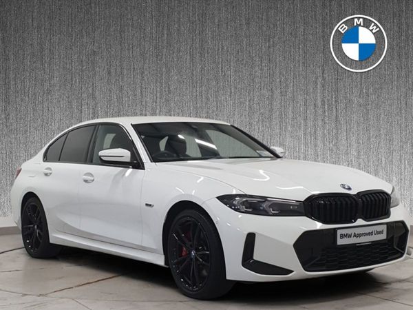 BMW 3-Series Saloon, Petrol Plug-in Hybrid, 2023, White