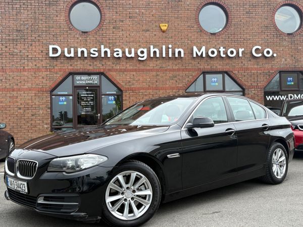 BMW 5-Series Saloon, Diesel, 2014, Black