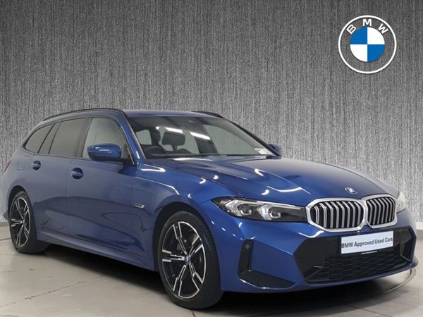 BMW 3-Series Estate, Petrol Plug-in Hybrid, 2024, Blue