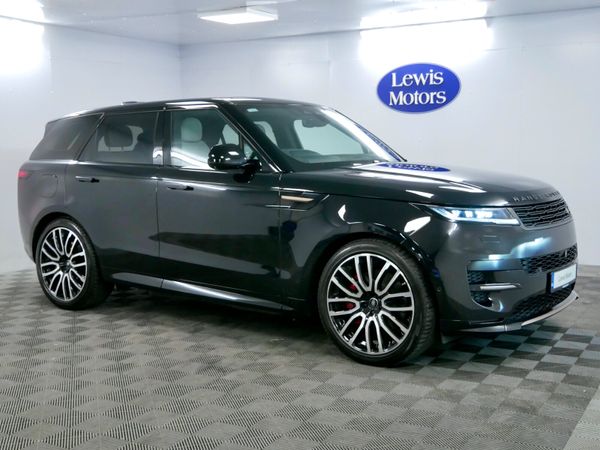 Land Rover Range Rover Sport SUV, Petrol Plug-in Hybrid, 2023, Black