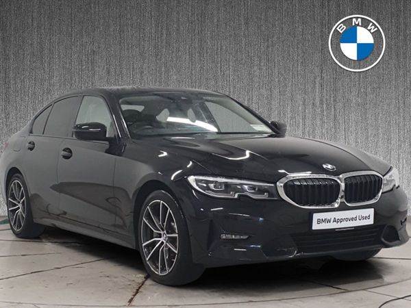 BMW 3-Series Saloon, Petrol Plug-in Hybrid, 2021, Black