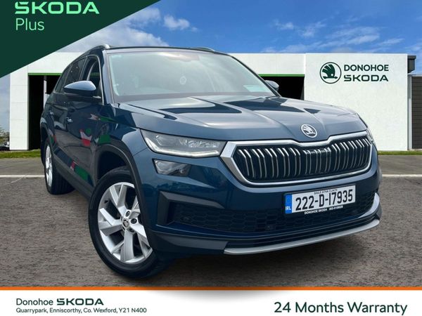 Skoda Kodiaq SUV, Petrol, 2022, Blue