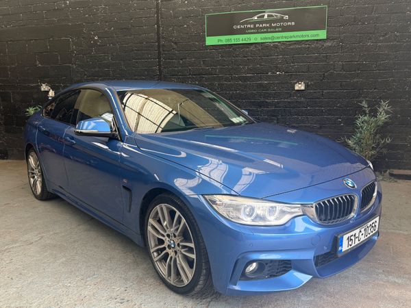 BMW 4-Series Saloon, Diesel, 2015, Blue