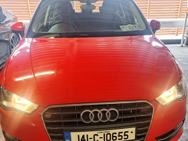Audi A3 Hatchback, Diesel, 2014, Red