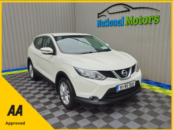 Nissan Qashqai Hatchback, Diesel, 2015, White