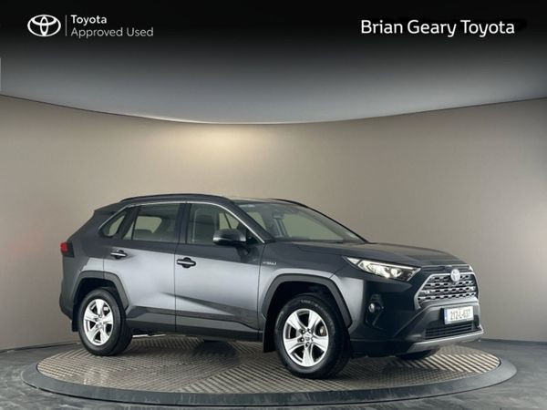 Toyota RAV4 SUV, Petrol Hybrid, 2021, Grey