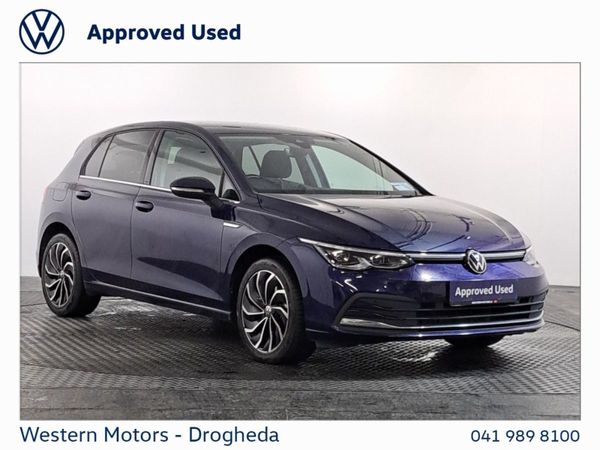 Volkswagen Golf Hatchback, Petrol, 2023, Blue