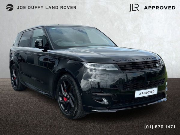 Land Rover Range Rover Sport SUV, Petrol Plug-in Hybrid, 2024, Black
