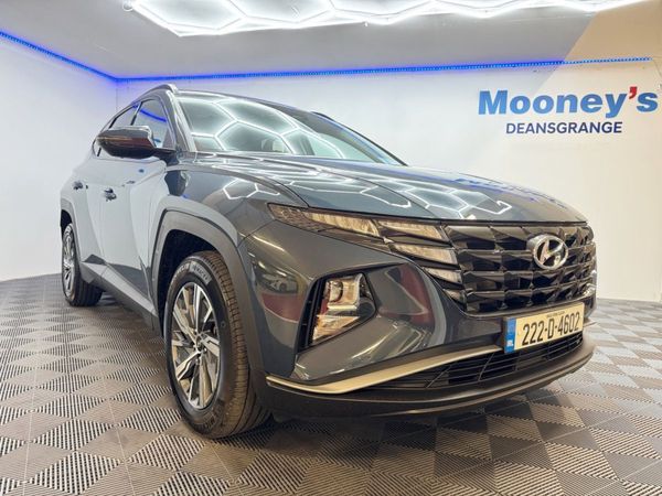 Hyundai Tucson SUV, Petrol Hybrid, 2022, Blue