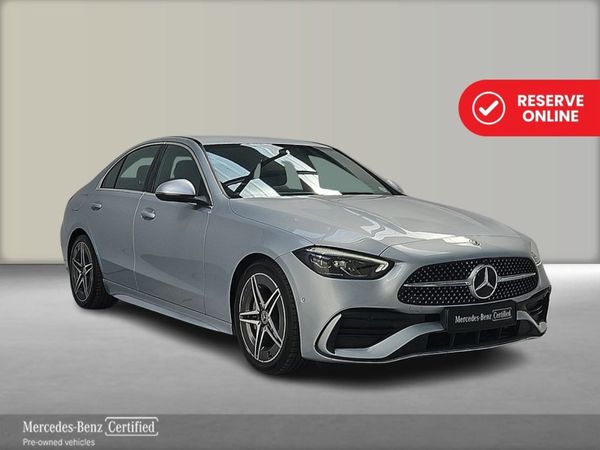 Mercedes-Benz C-Class Saloon, Diesel Hybrid, 2022, Grey