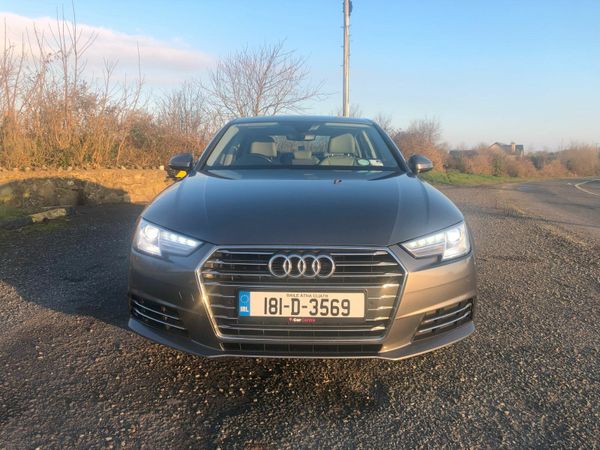 Audi A4 Saloon, Diesel, 2018, Grey