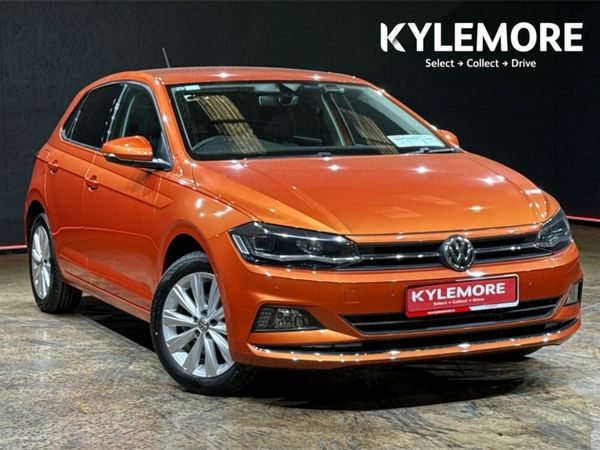Volkswagen Polo Hatchback, Petrol, 2019, Orange