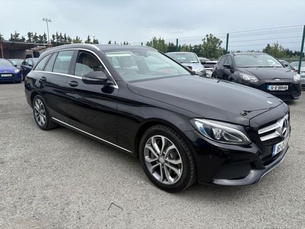 Mercedes-Benz C-Class Estate, Petrol Plug-in Hybrid, 2016, Black
