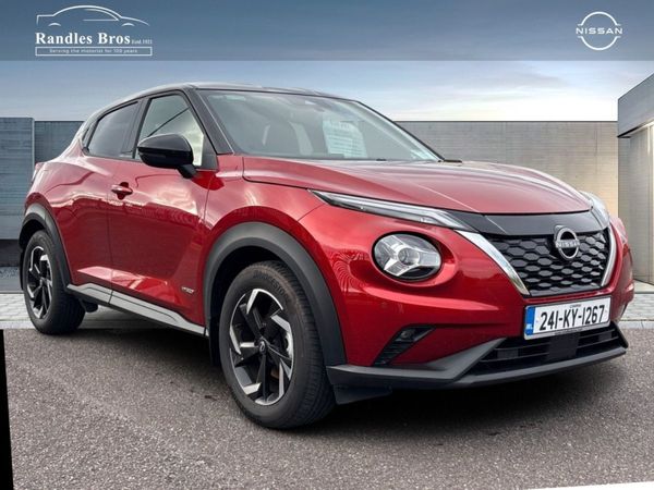 Nissan Juke SUV, Petrol Hybrid, 2024, Red