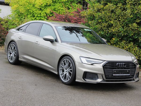 Audi A6 Saloon, Diesel, 2021, Gold