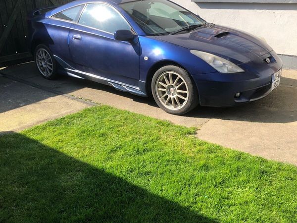 Toyota Celica Coupe, Petrol, 2002, Blue