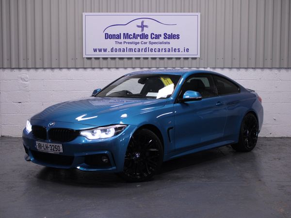 BMW 4-Series Coupe, Diesel, 2018, Blue