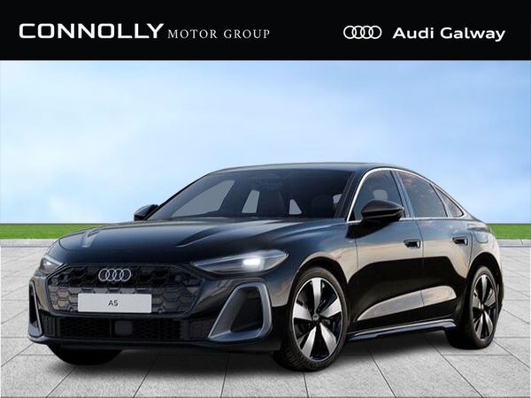 Audi A5 Saloon, Hybrid, 2025, Black